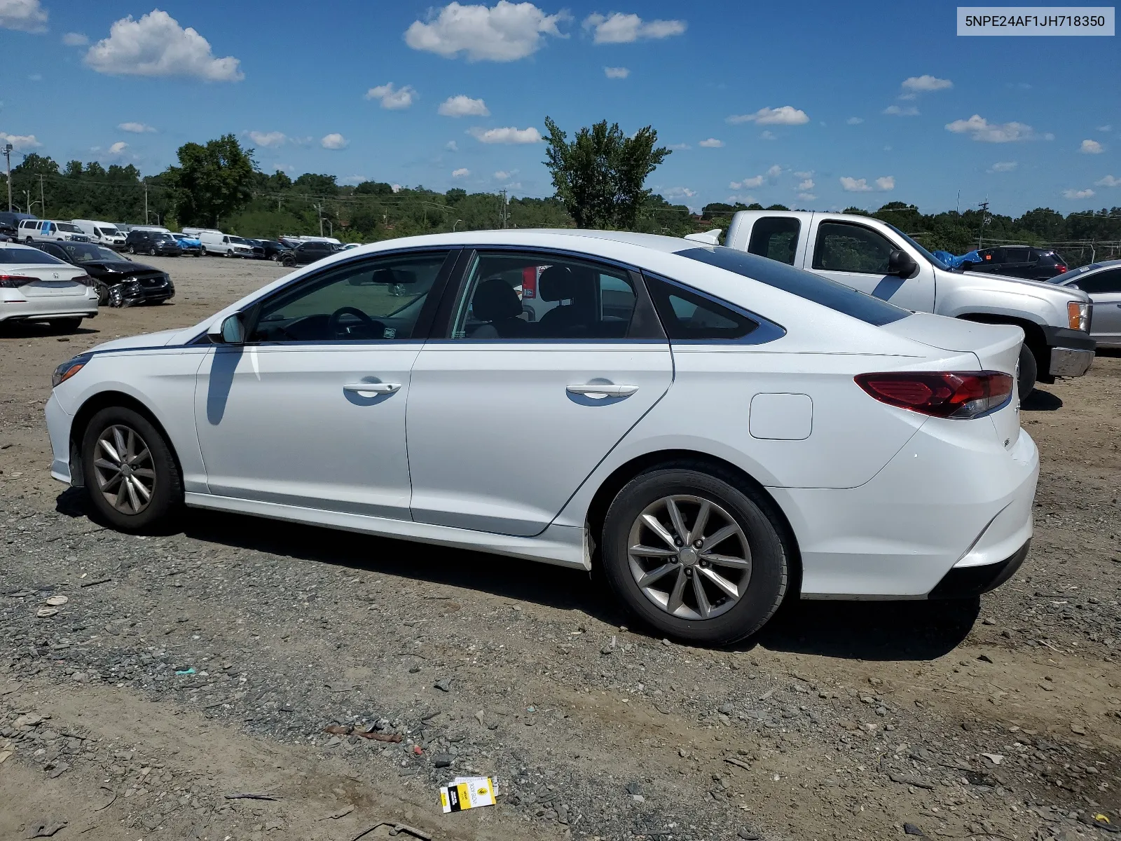 2018 Hyundai Sonata Se VIN: 5NPE24AF1JH718350 Lot: 66886834