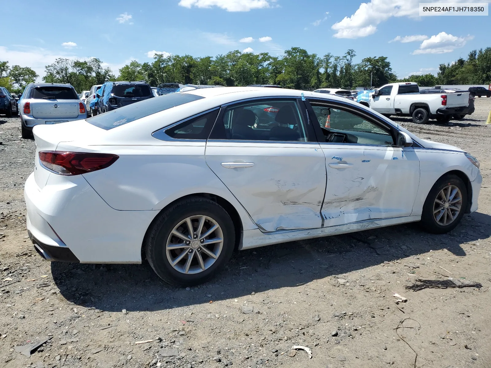 2018 Hyundai Sonata Se VIN: 5NPE24AF1JH718350 Lot: 66886834