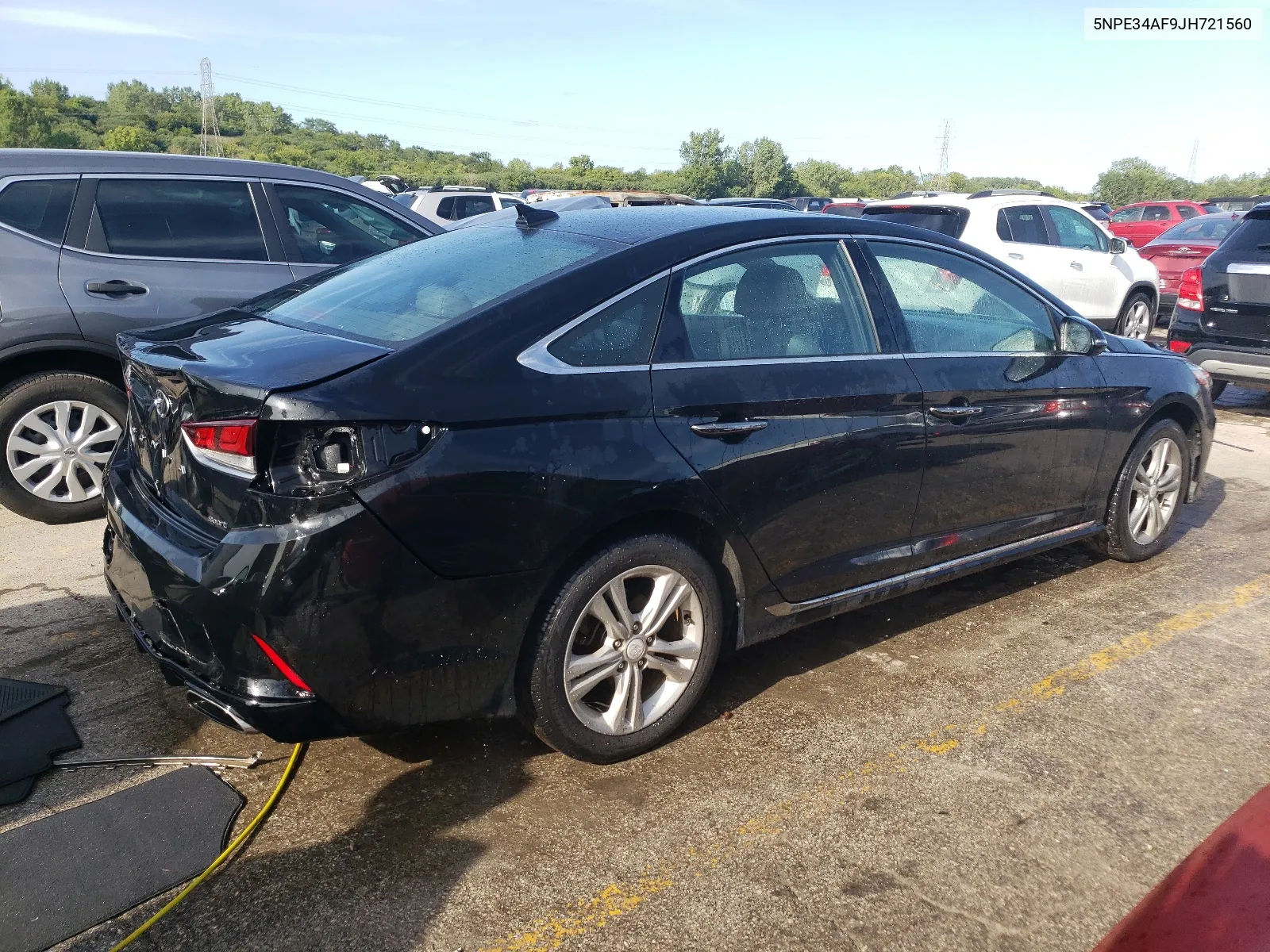 5NPE34AF9JH721560 2018 Hyundai Sonata Sport