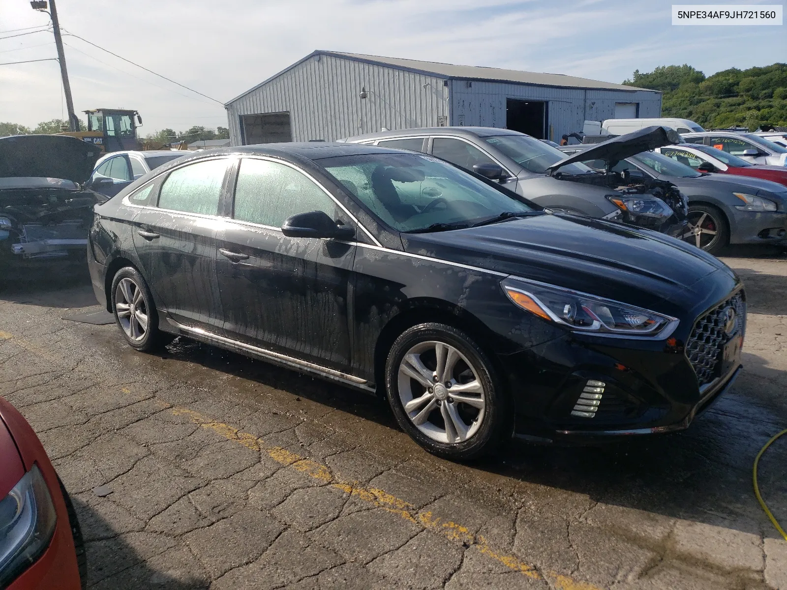 5NPE34AF9JH721560 2018 Hyundai Sonata Sport