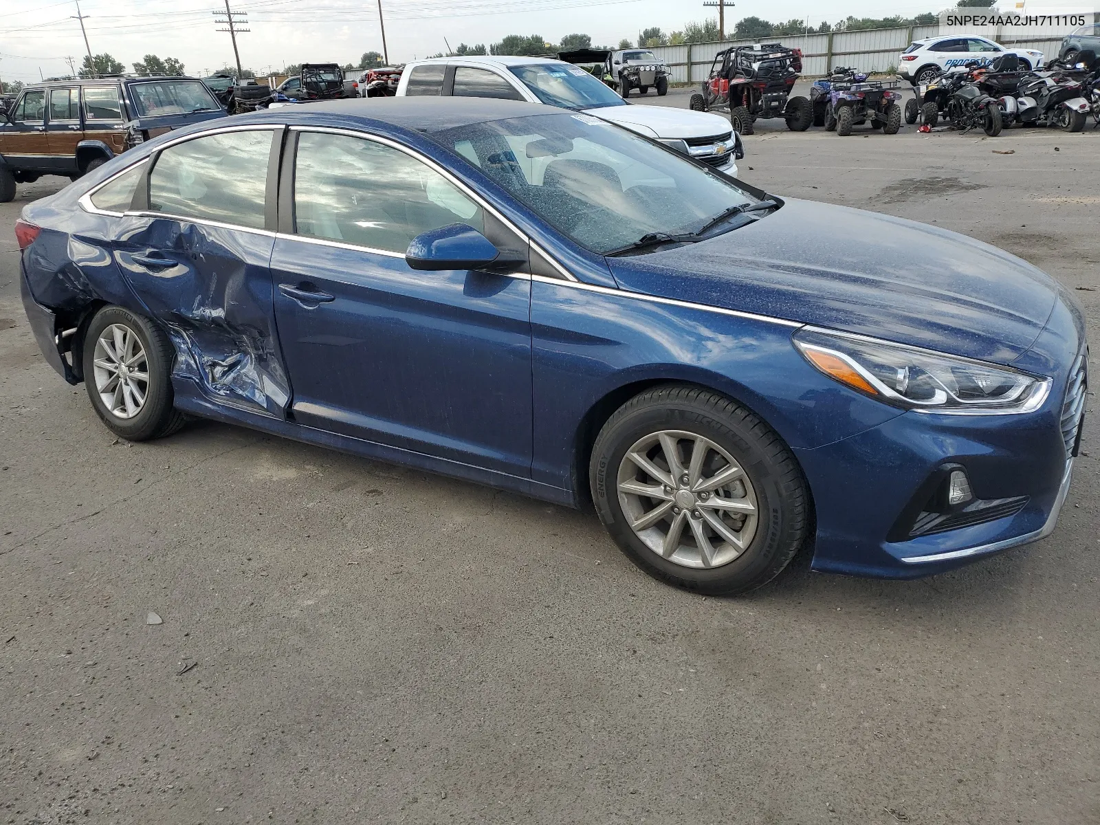 5NPE24AA2JH711105 2018 Hyundai Sonata Eco