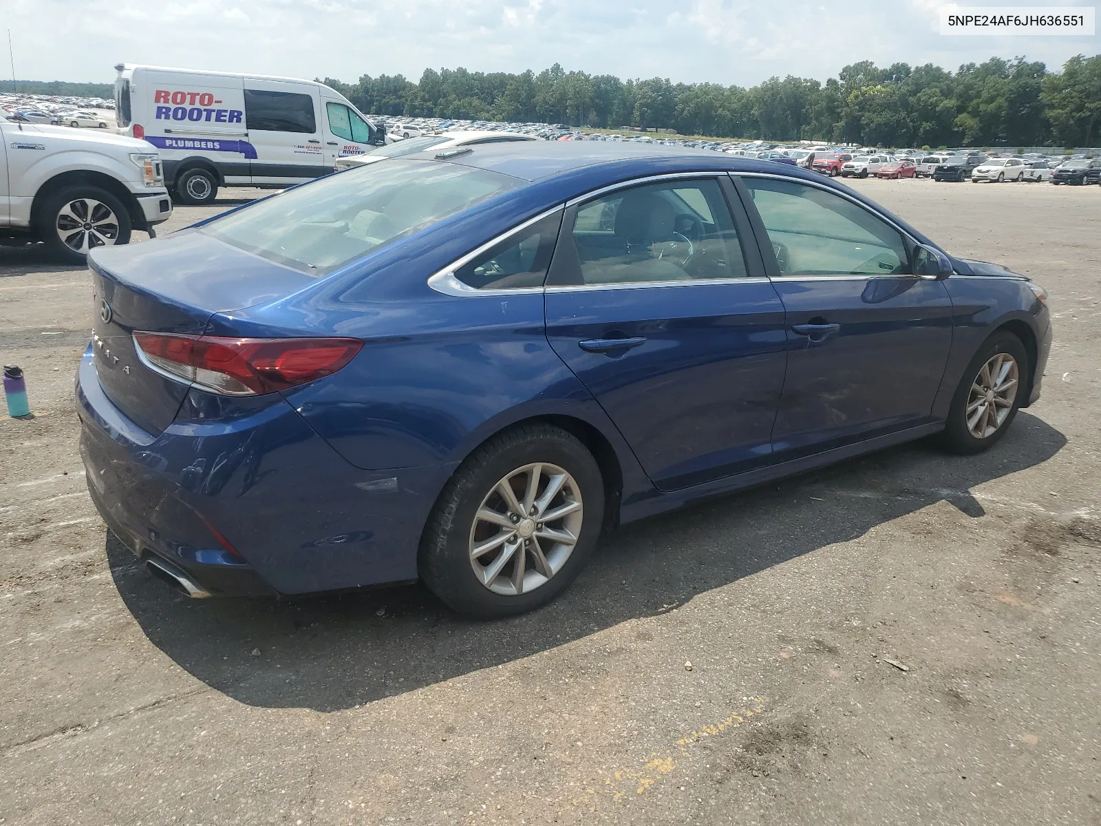 5NPE24AF6JH636551 2018 Hyundai Sonata Se