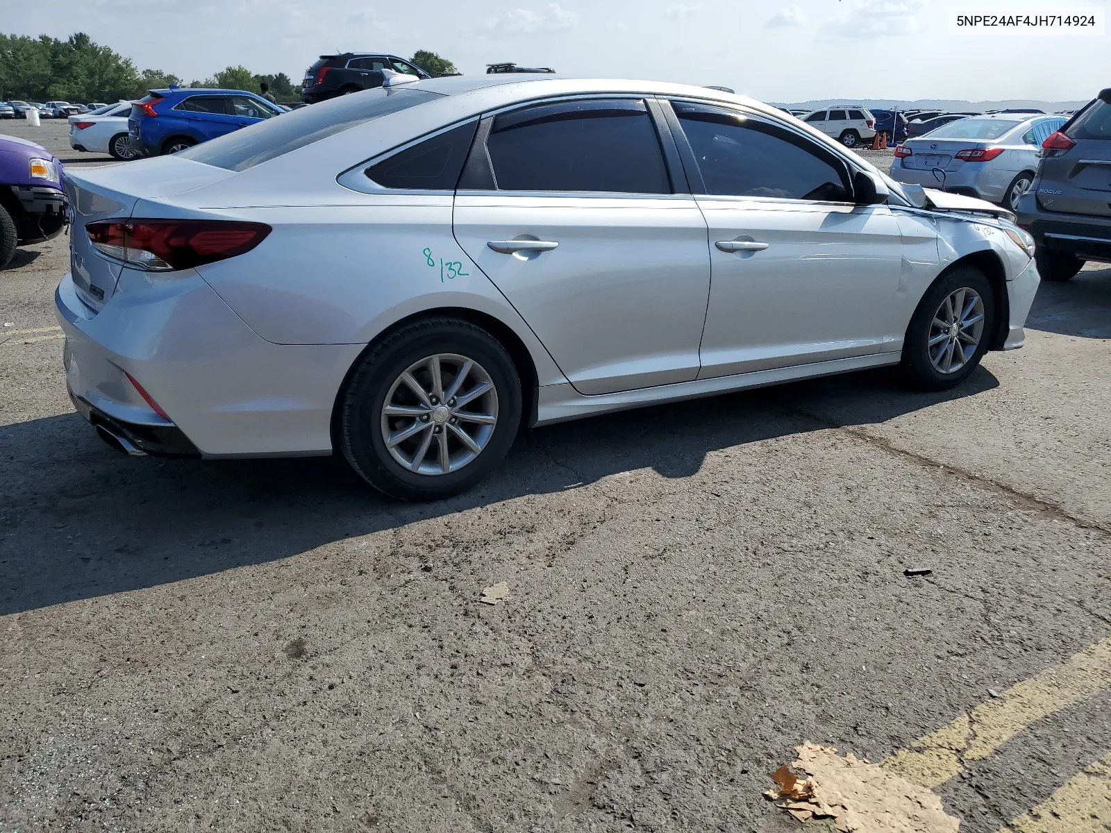 2018 Hyundai Sonata Se VIN: 5NPE24AF4JH714924 Lot: 67230774