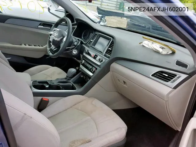 5NPE24AFXJH602001 2018 Hyundai Sonata Se