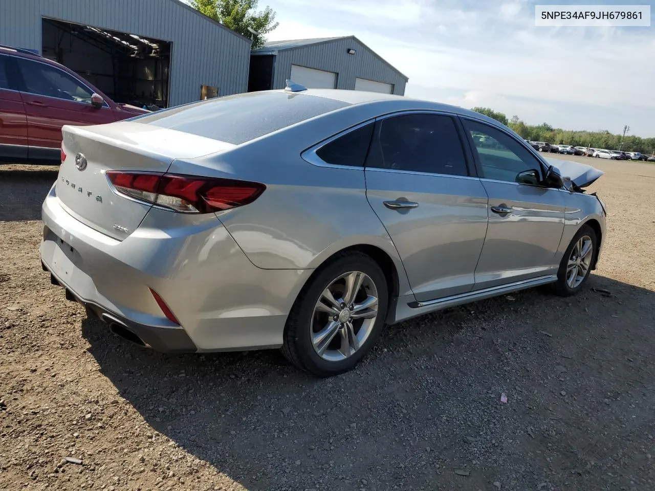 5NPE34AF9JH679861 2018 Hyundai Sonata Sport