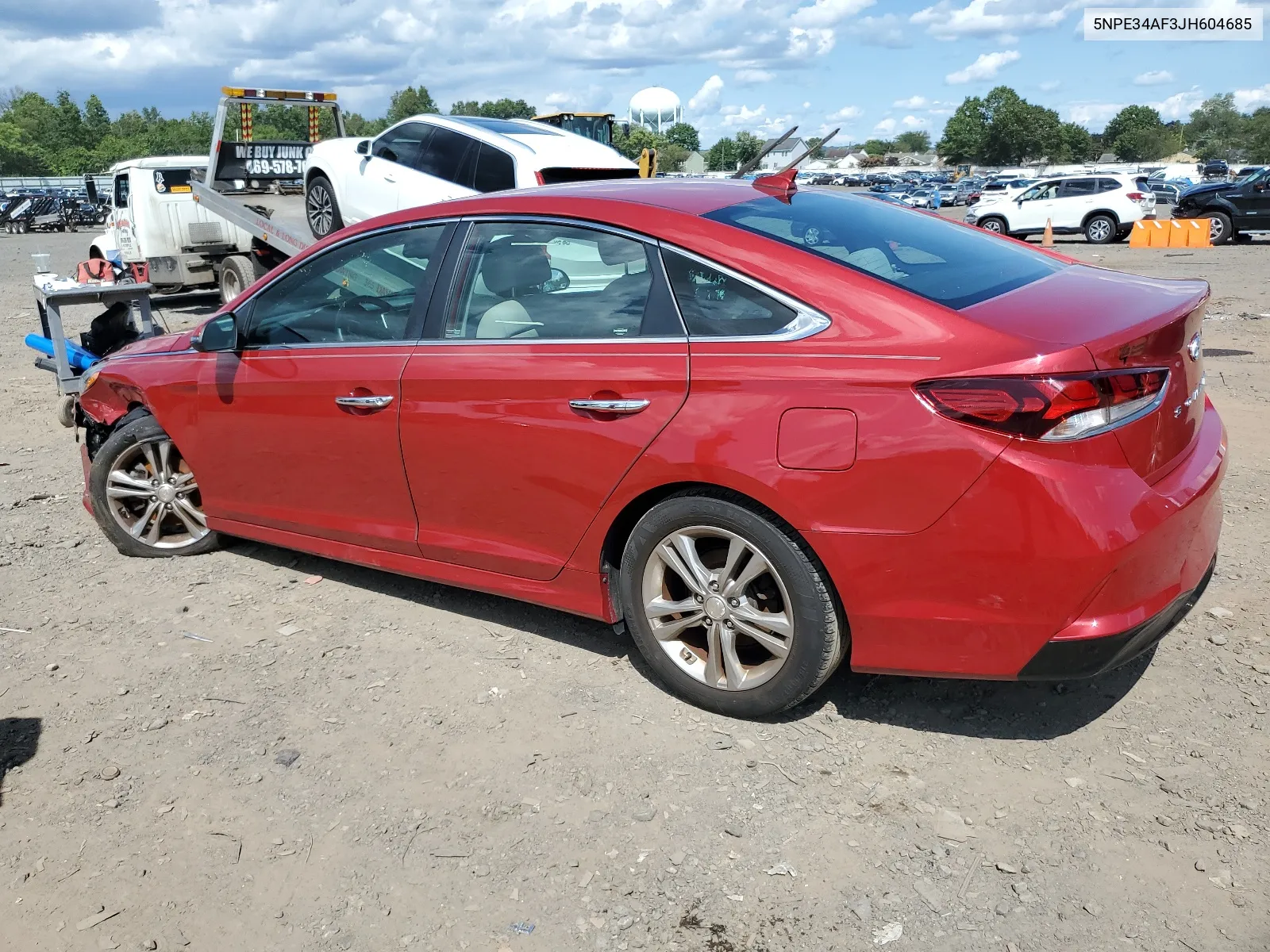 5NPE34AF3JH604685 2018 Hyundai Sonata Sport