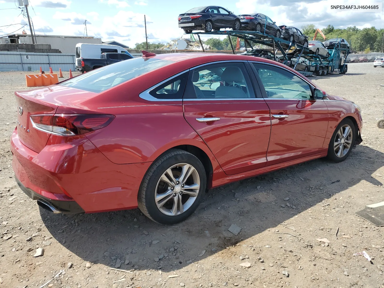 2018 Hyundai Sonata Sport VIN: 5NPE34AF3JH604685 Lot: 67762254