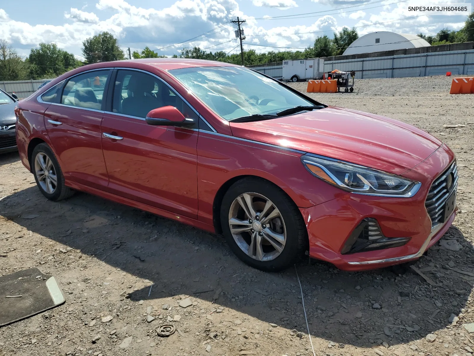 5NPE34AF3JH604685 2018 Hyundai Sonata Sport