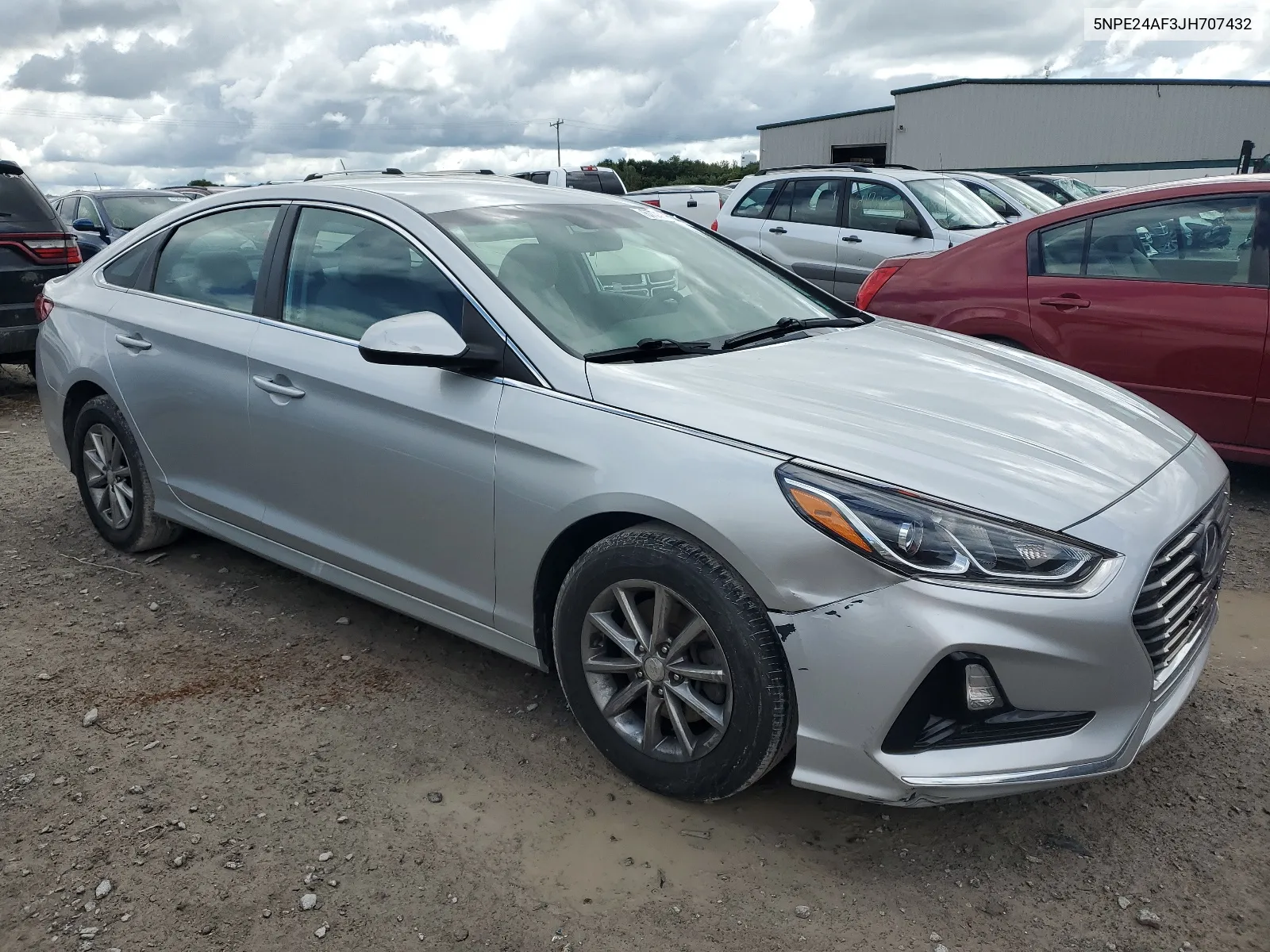 5NPE24AF3JH707432 2018 Hyundai Sonata Se