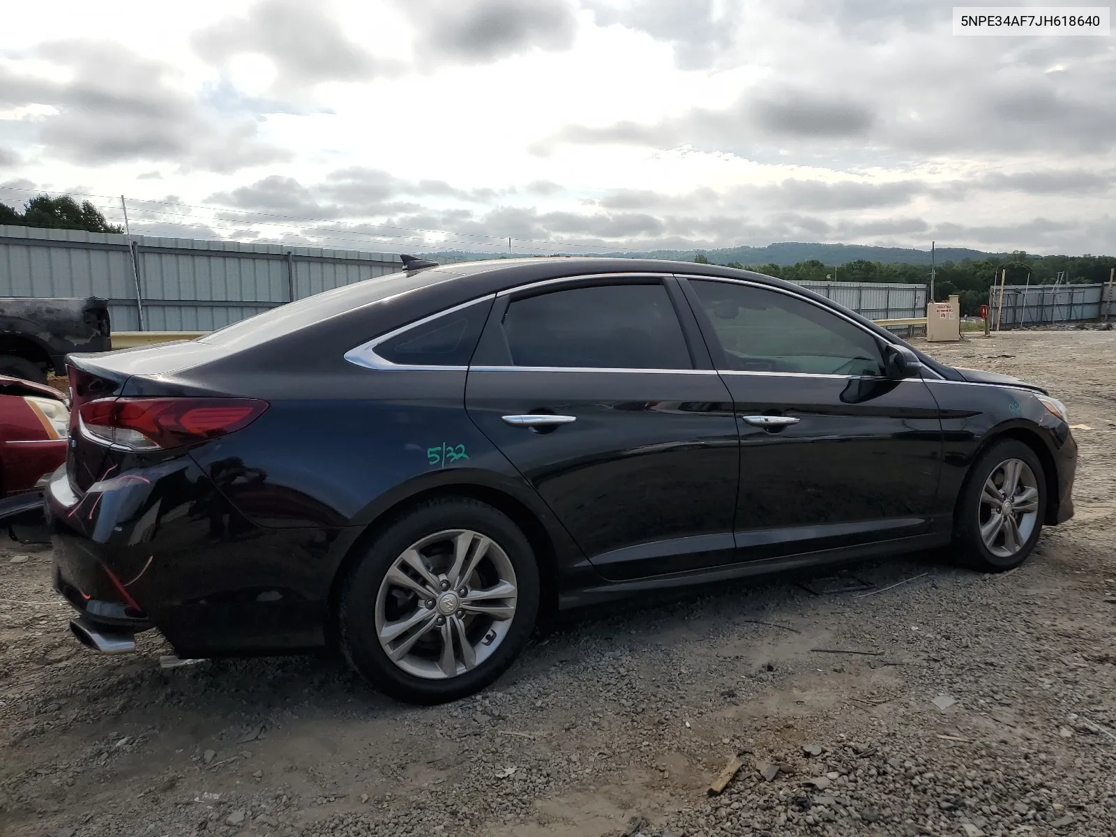 5NPE34AF7JH618640 2018 Hyundai Sonata Sport