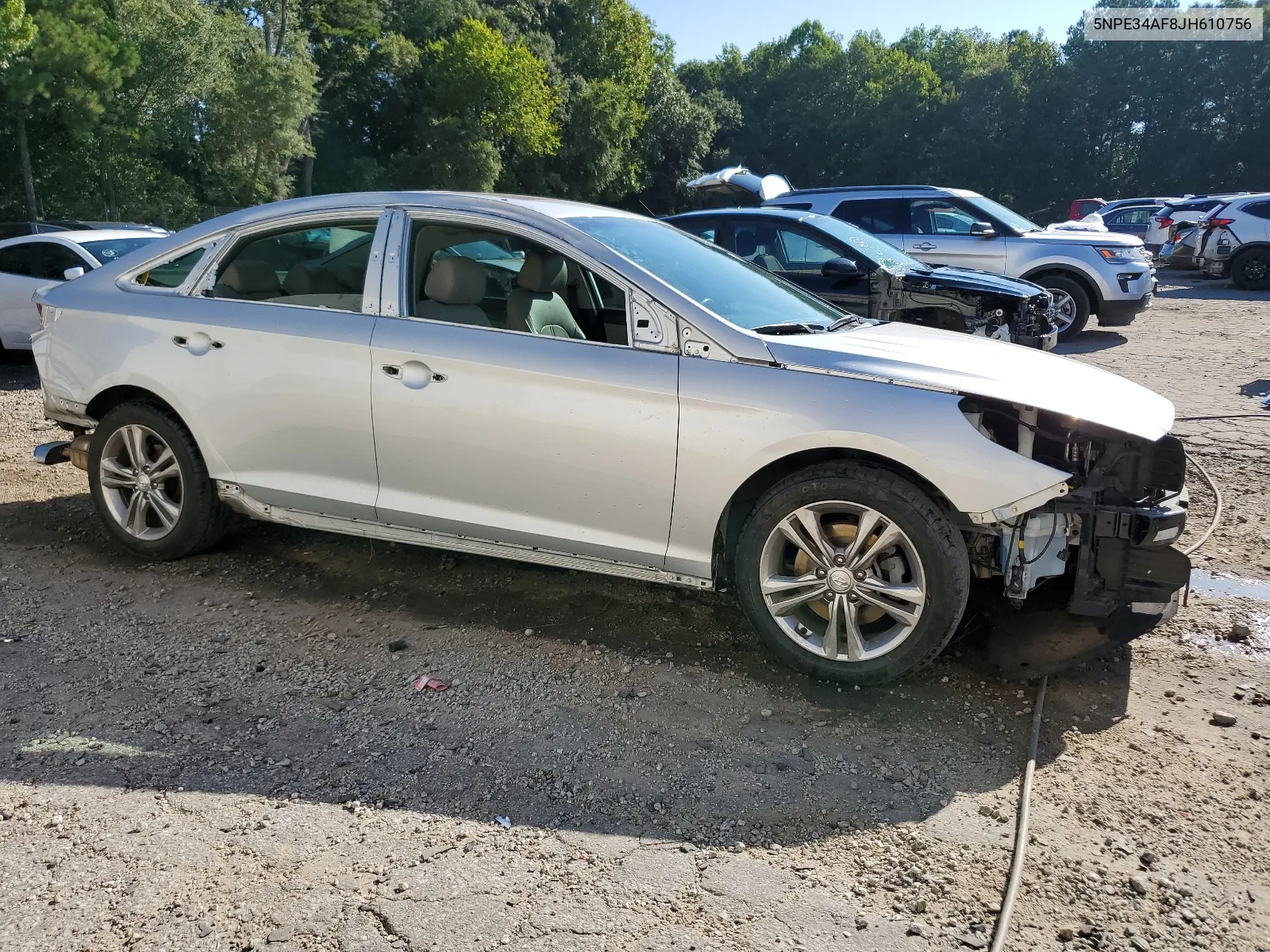 5NPE34AF8JH610756 2018 Hyundai Sonata Sport