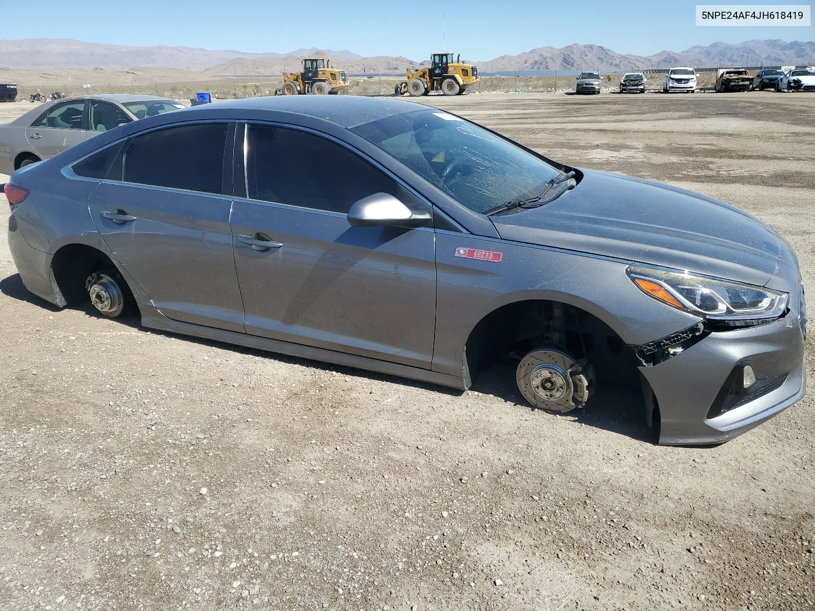 2018 Hyundai Sonata Se VIN: 5NPE24AF4JH618419 Lot: 67803354