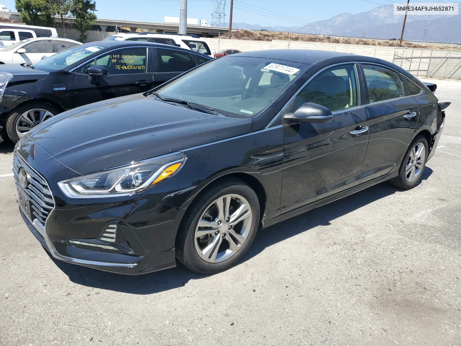 5NPE34AF9JH652871 2018 Hyundai Sonata Sport