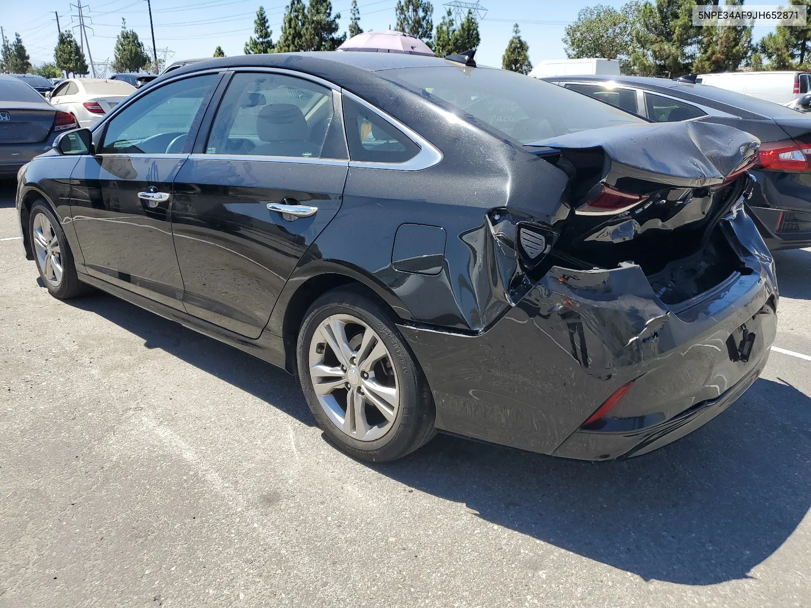 5NPE34AF9JH652871 2018 Hyundai Sonata Sport