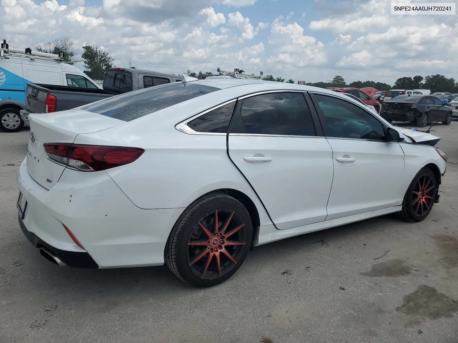 5NPE24AA0JH720241 2018 Hyundai Sonata Eco