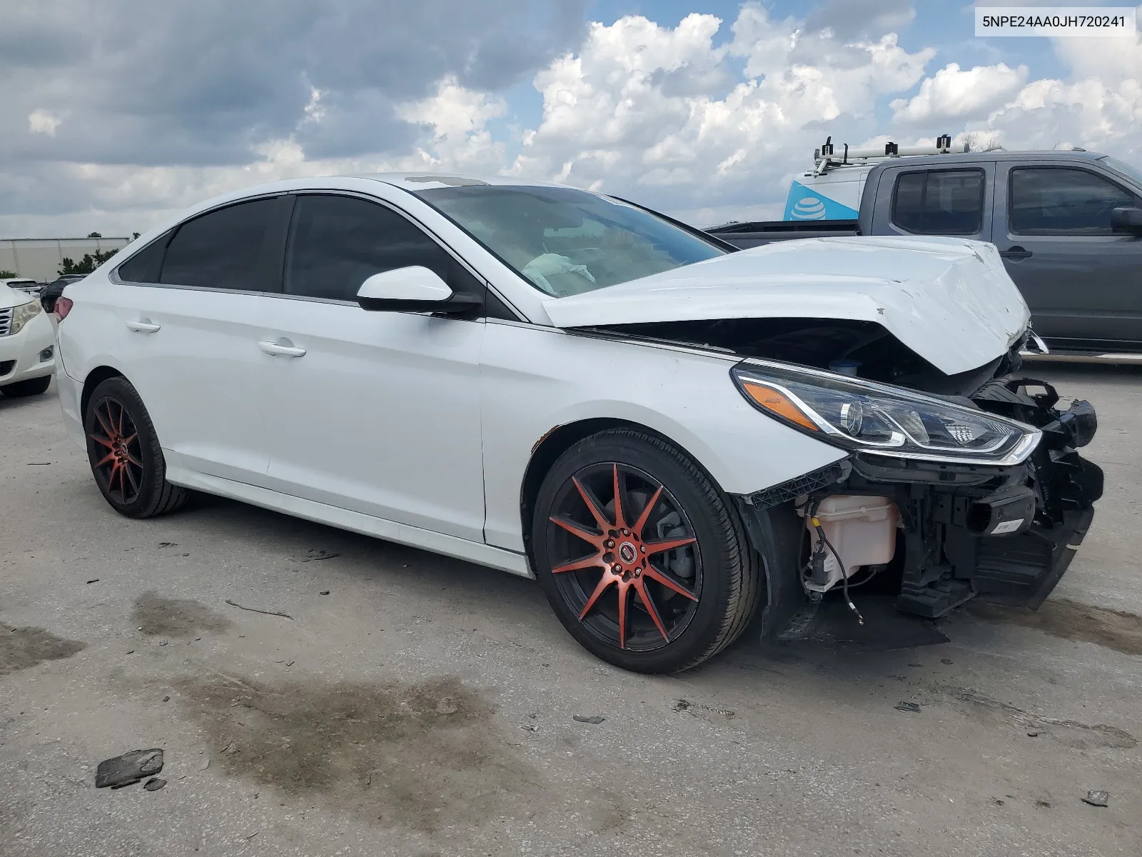 5NPE24AA0JH720241 2018 Hyundai Sonata Eco