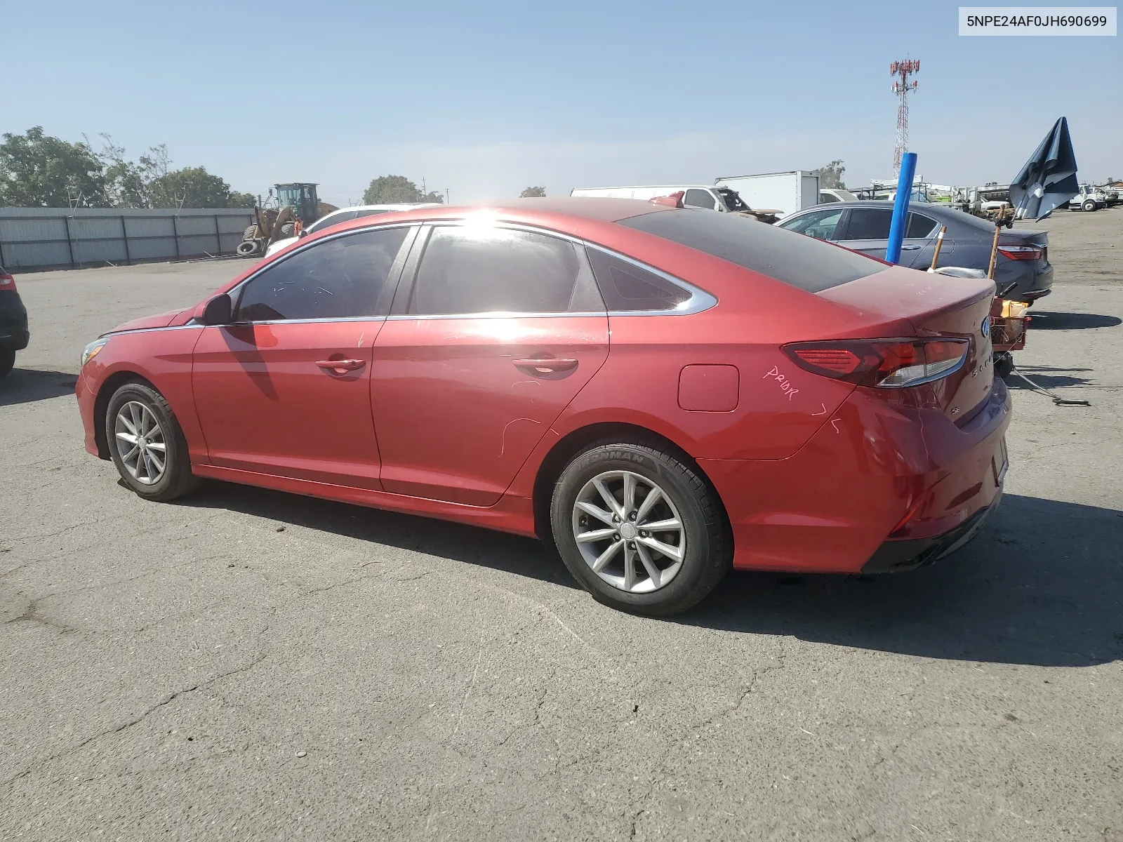 2018 Hyundai Sonata Se VIN: 5NPE24AF0JH690699 Lot: 68498824