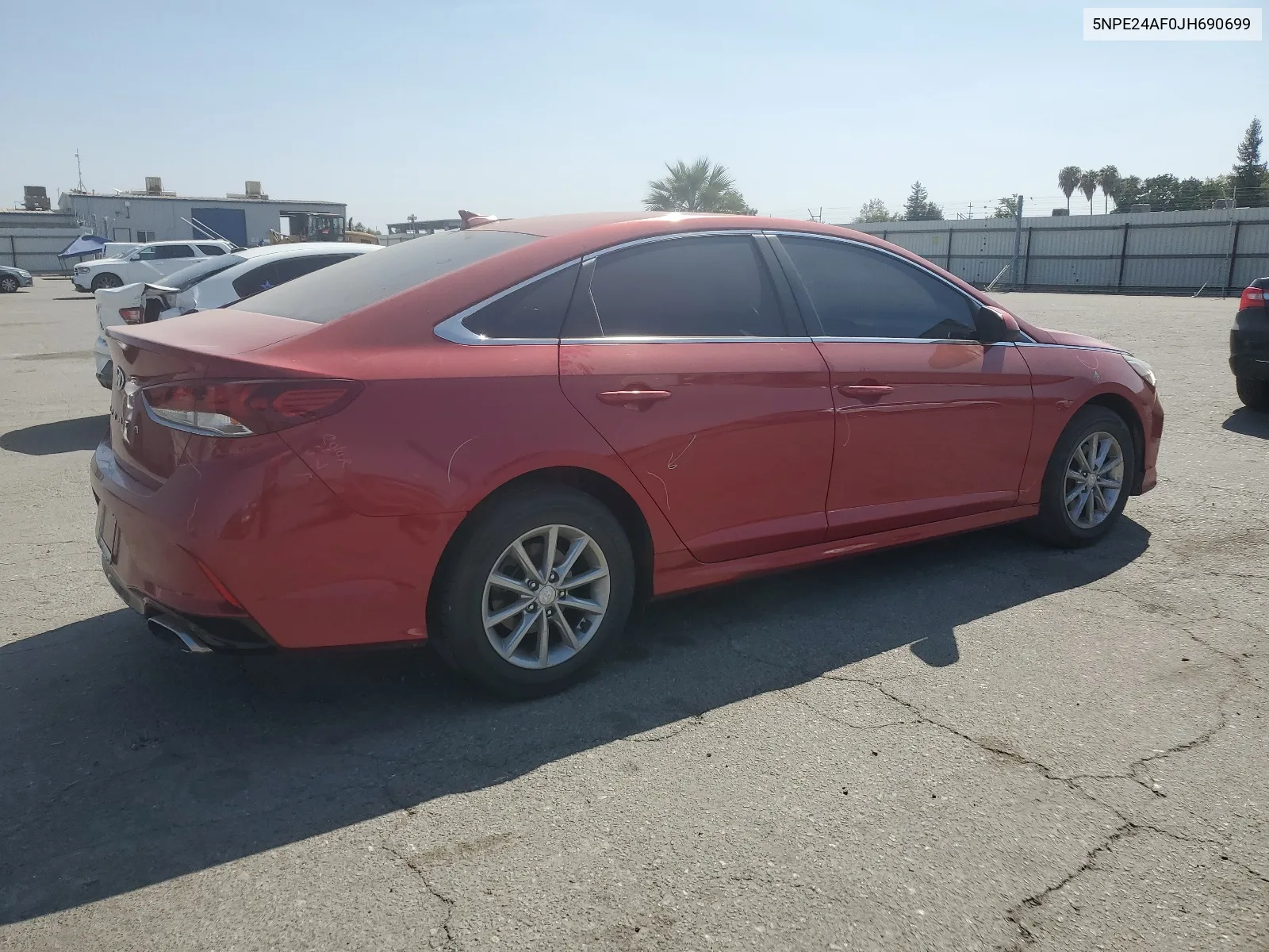 2018 Hyundai Sonata Se VIN: 5NPE24AF0JH690699 Lot: 68498824