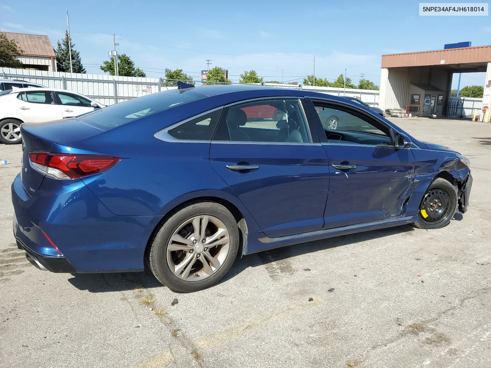 5NPE34AF4JH618014 2018 Hyundai Sonata Sport