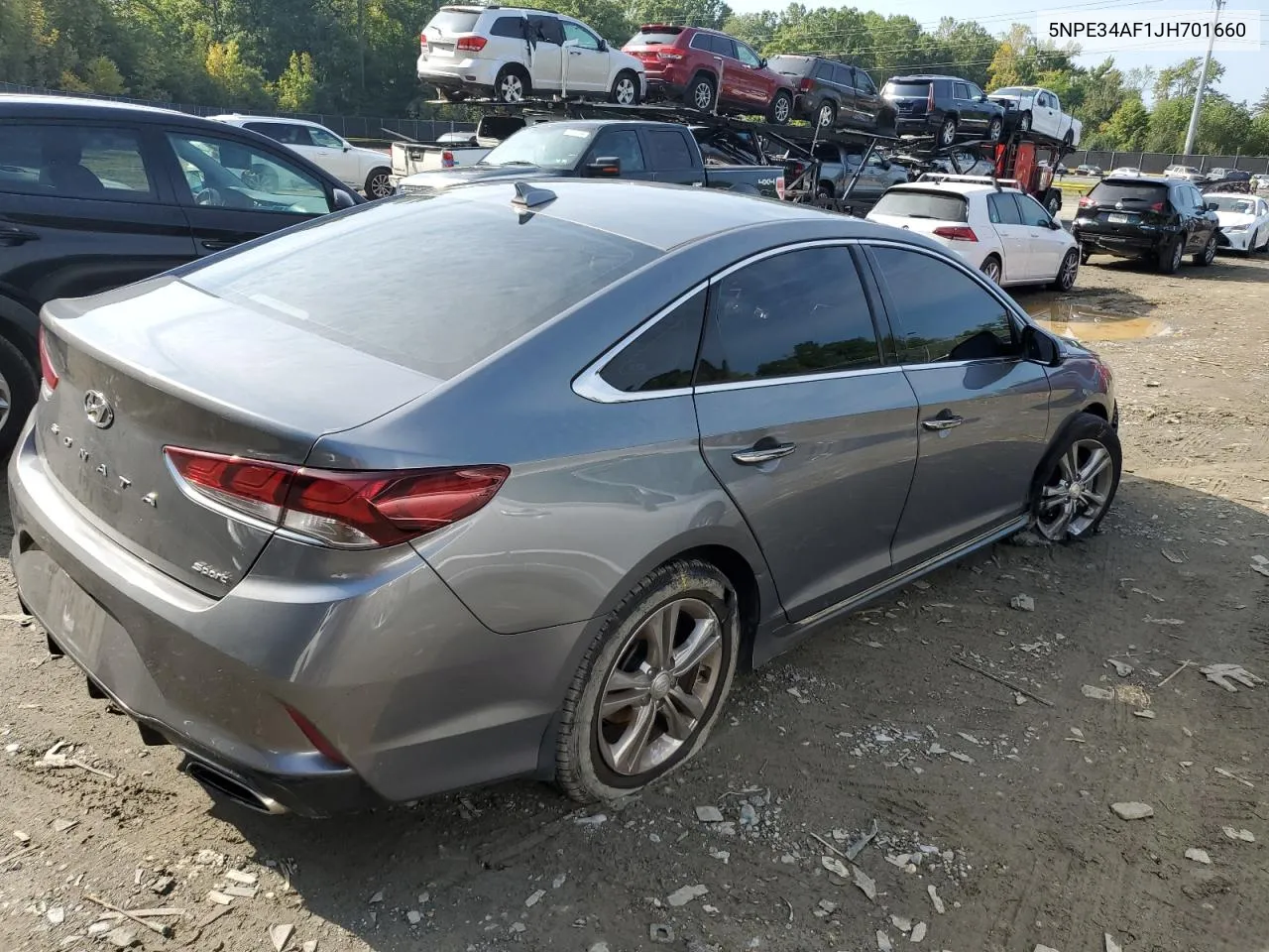 2018 Hyundai Sonata Sport VIN: 5NPE34AF1JH701660 Lot: 68722654