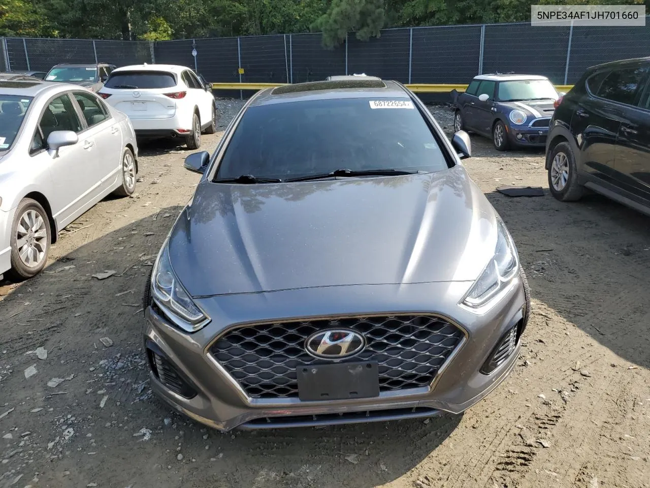 5NPE34AF1JH701660 2018 Hyundai Sonata Sport