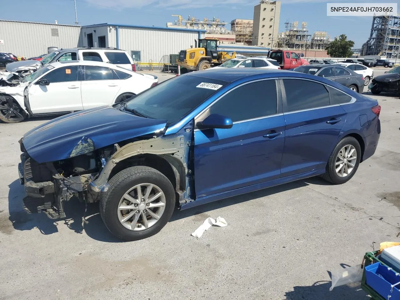 2018 Hyundai Sonata Se VIN: 5NPE24AF0JH703662 Lot: 68741184