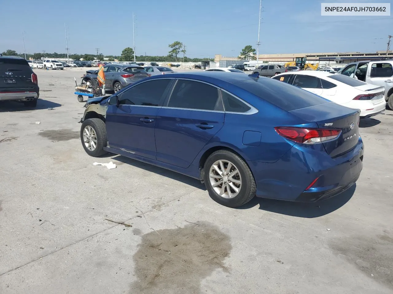 2018 Hyundai Sonata Se VIN: 5NPE24AF0JH703662 Lot: 68741184