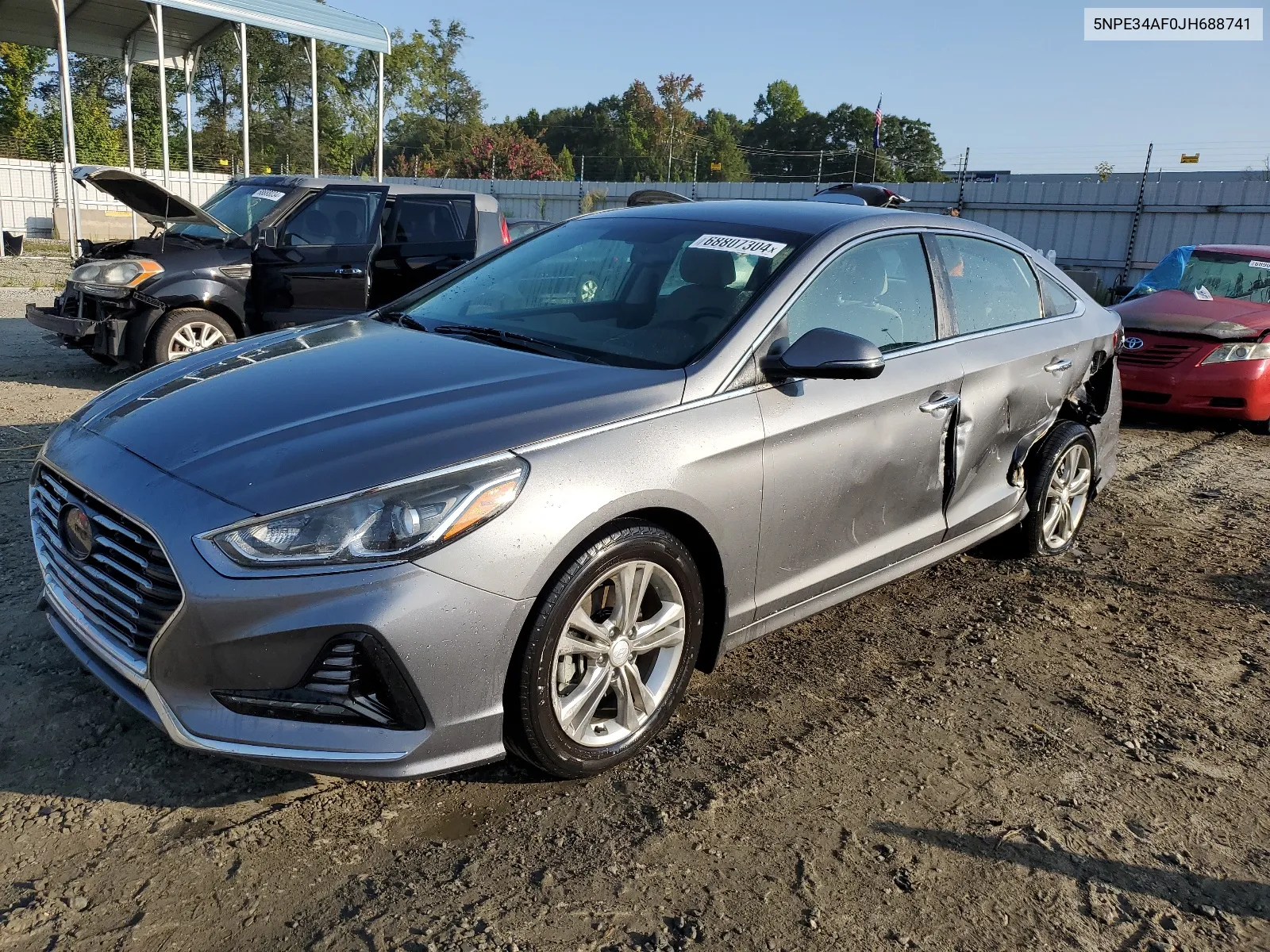 5NPE34AF0JH688741 2018 Hyundai Sonata Sport