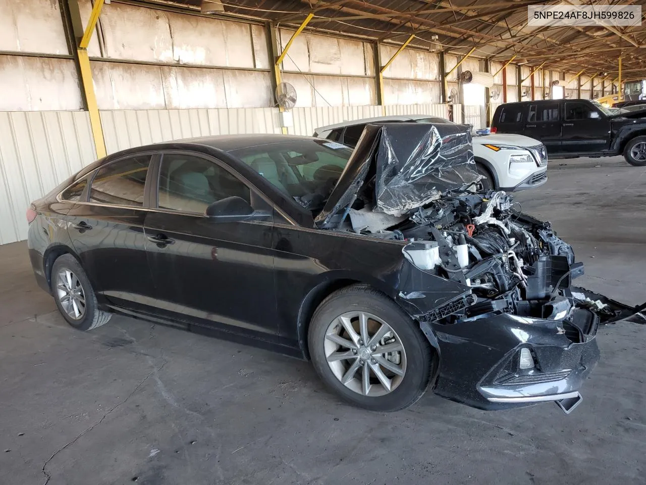 5NPE24AF8JH599826 2018 Hyundai Sonata Se