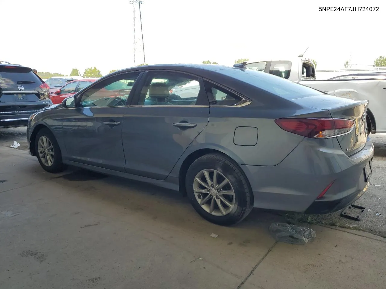 2018 Hyundai Sonata Se VIN: 5NPE24AF7JH724072 Lot: 69271374