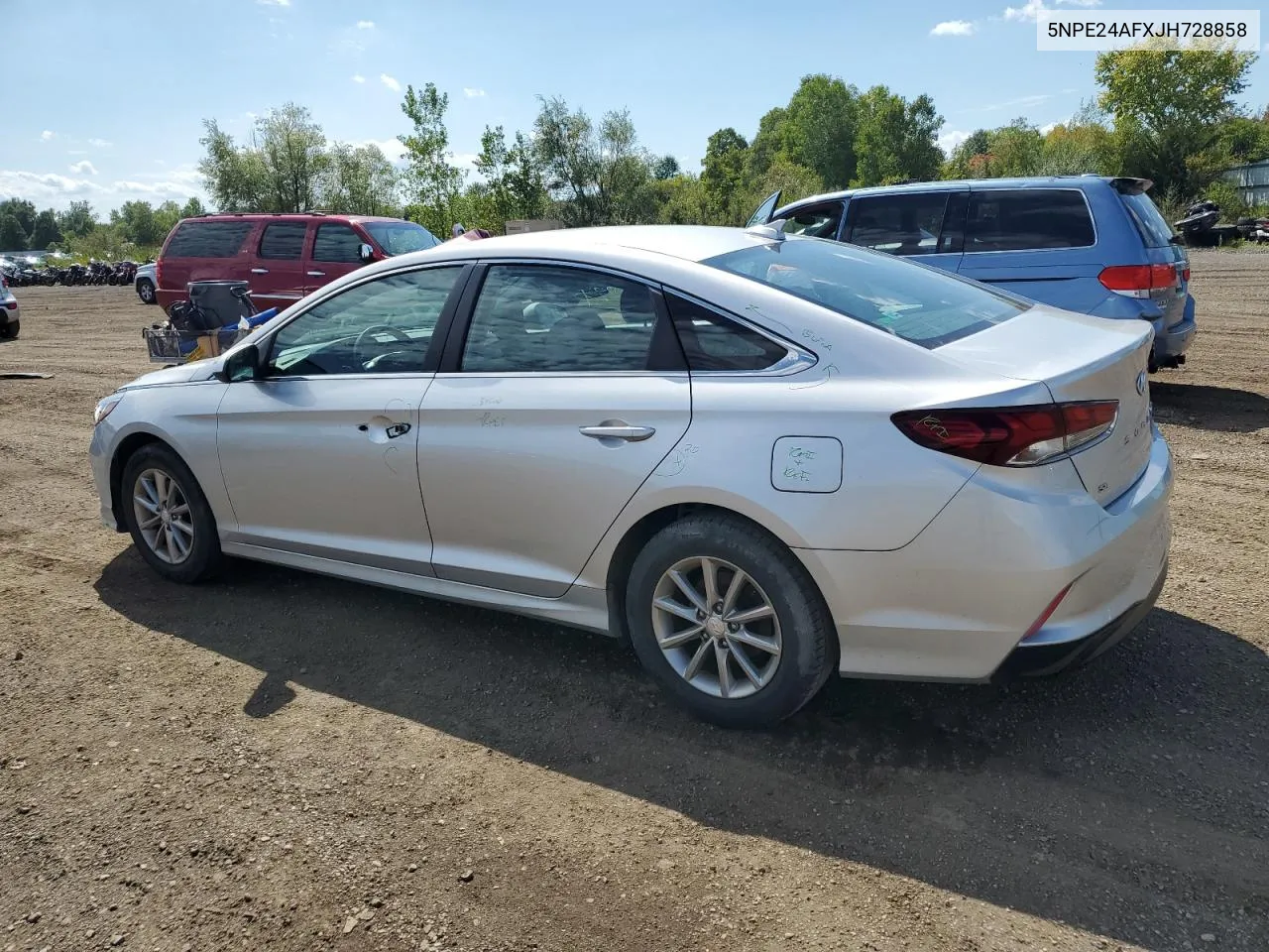 5NPE24AFXJH728858 2018 Hyundai Sonata Se