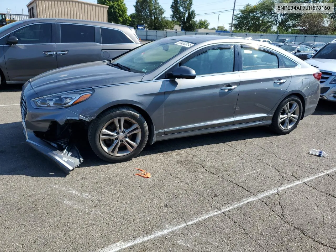 2018 Hyundai Sonata Sport VIN: 5NPE34AF7JH678160 Lot: 69453614