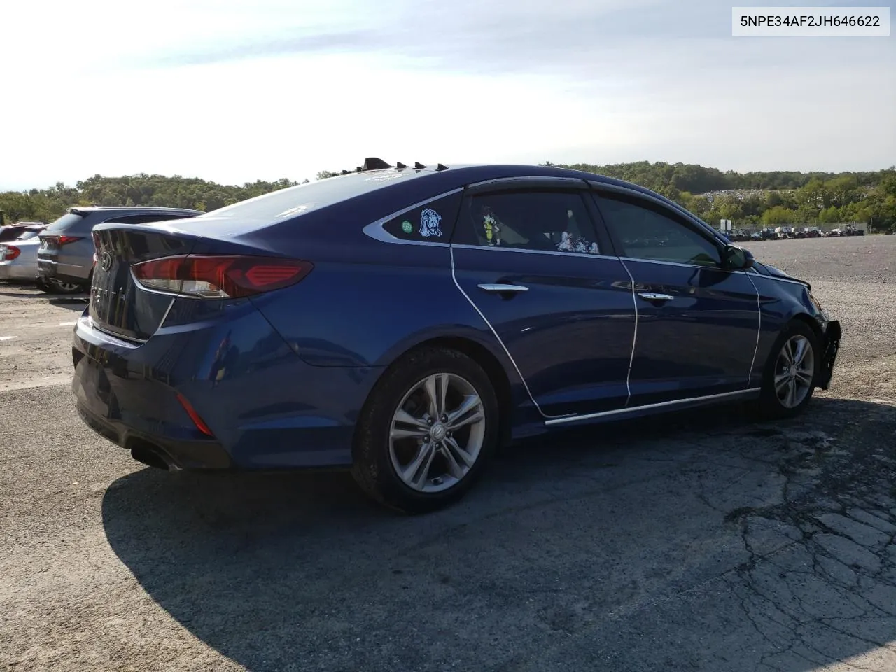 2018 Hyundai Sonata Sport VIN: 5NPE34AF2JH646622 Lot: 69484144