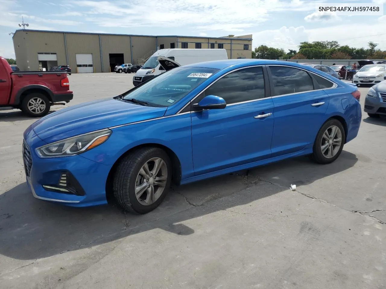 5NPE34AFXJH597458 2018 Hyundai Sonata Sport