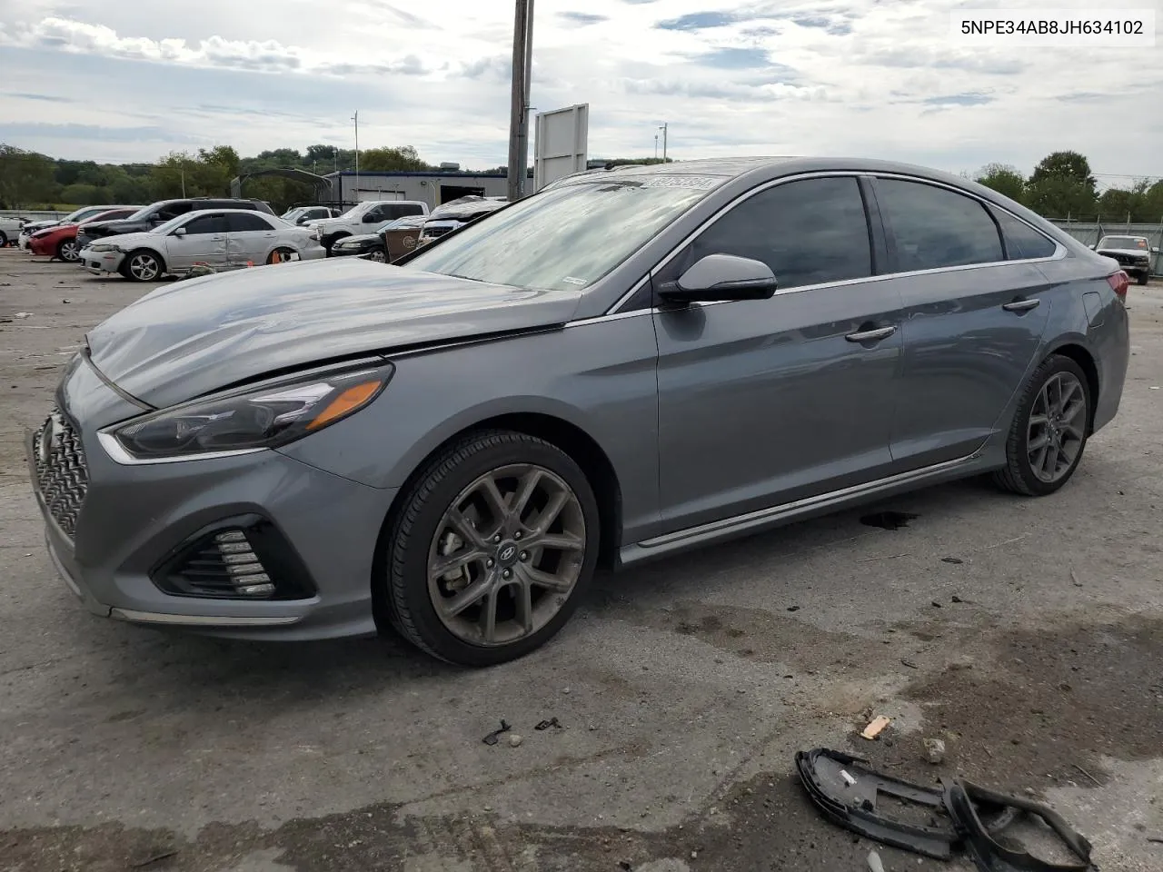 2018 Hyundai Sonata Sport VIN: 5NPE34AB8JH634102 Lot: 69752354