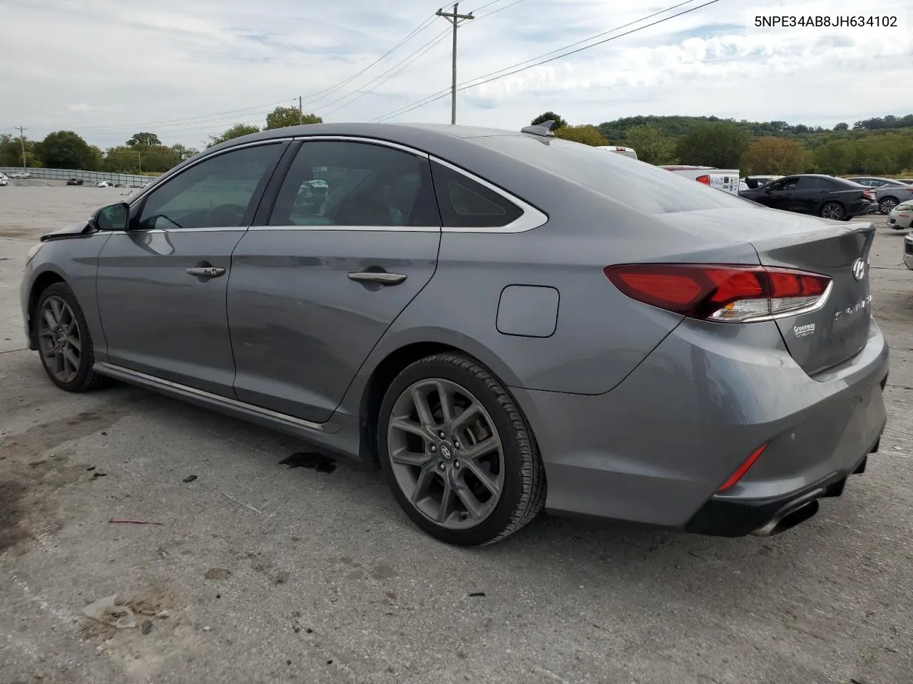 2018 Hyundai Sonata Sport VIN: 5NPE34AB8JH634102 Lot: 69752354