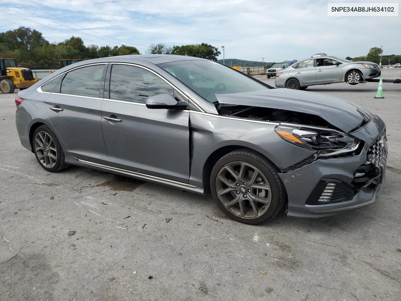 2018 Hyundai Sonata Sport VIN: 5NPE34AB8JH634102 Lot: 69752354