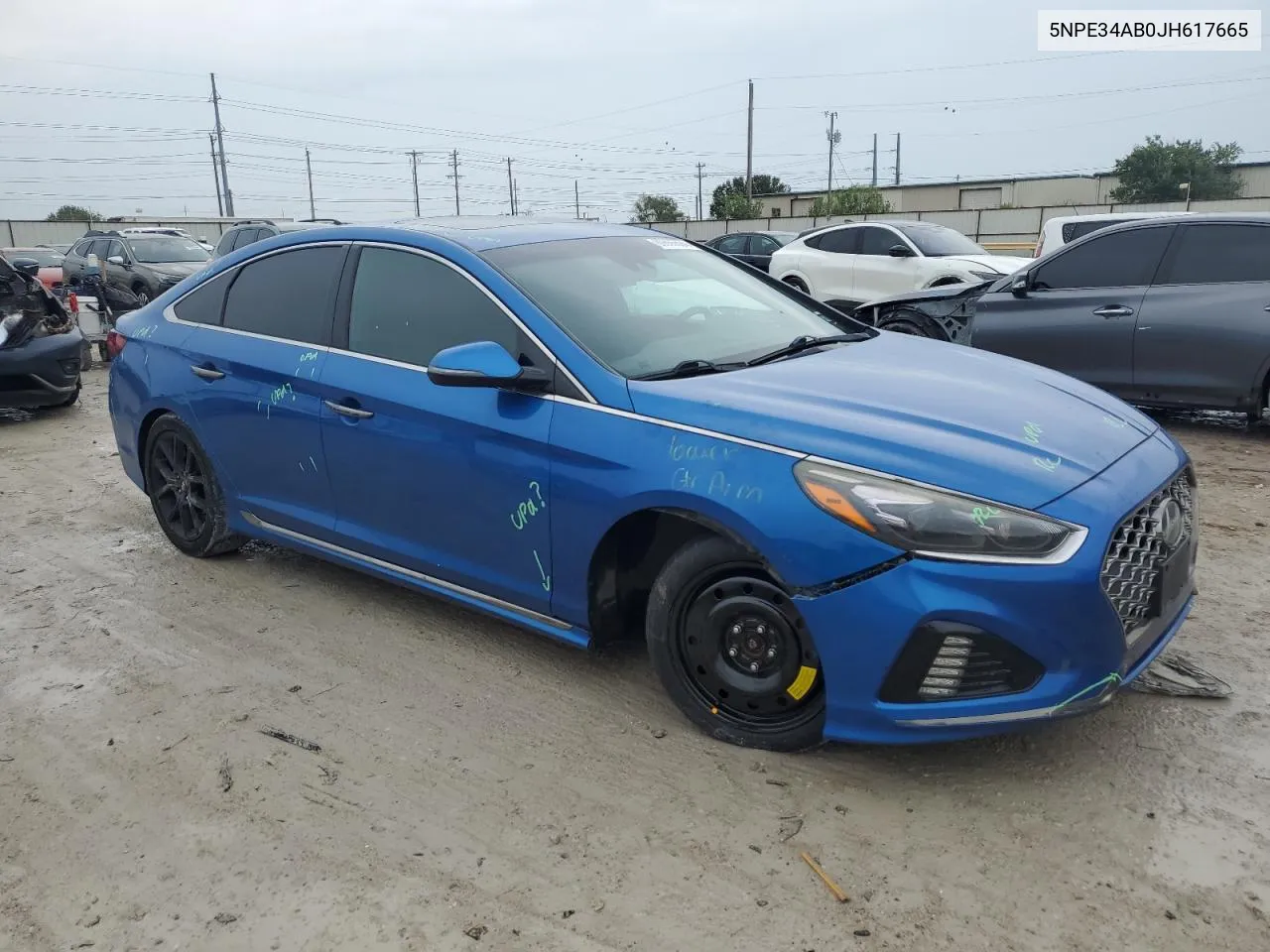 2018 Hyundai Sonata Sport VIN: 5NPE34AB0JH617665 Lot: 69866694