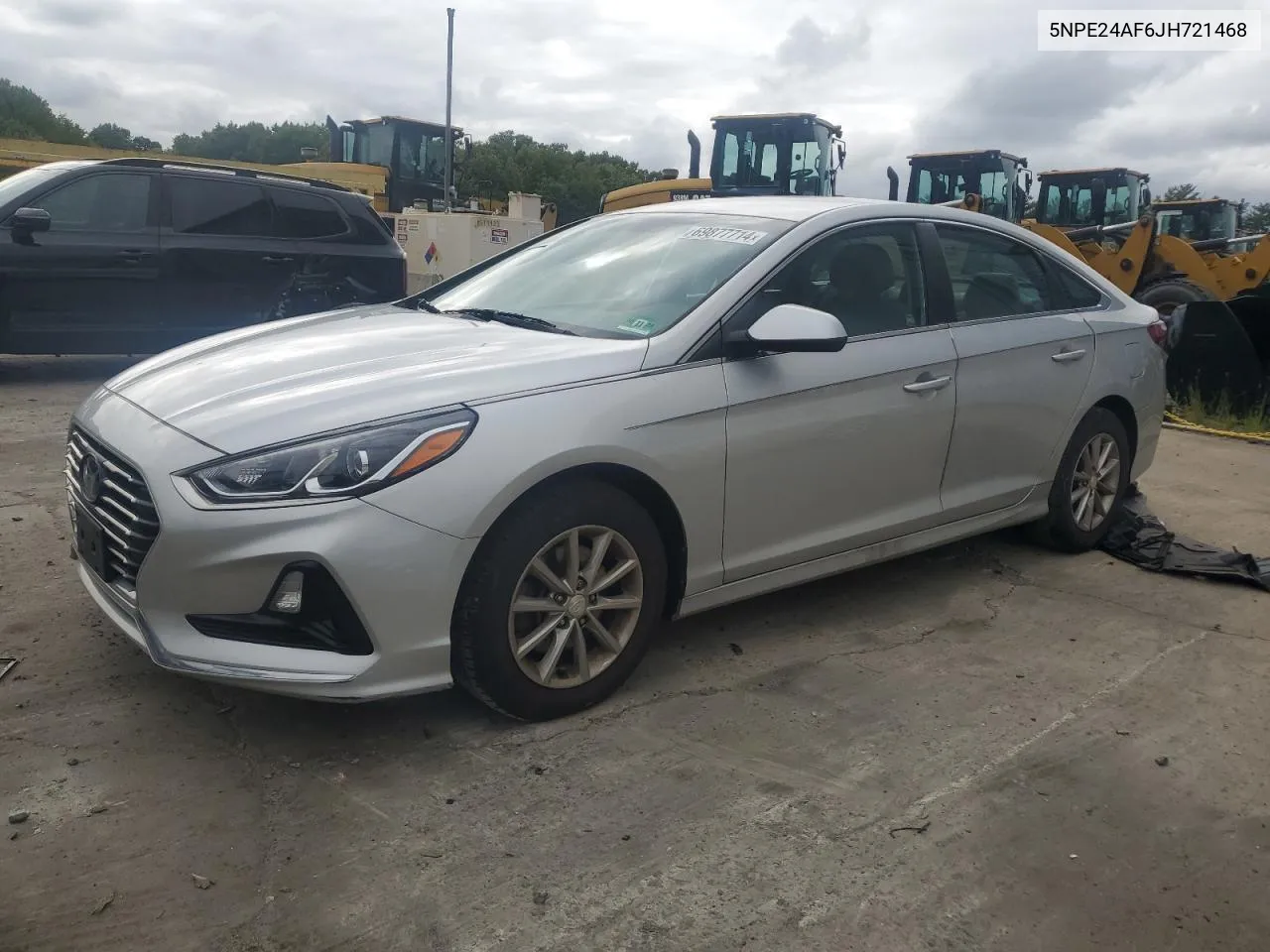 5NPE24AF6JH721468 2018 Hyundai Sonata Se