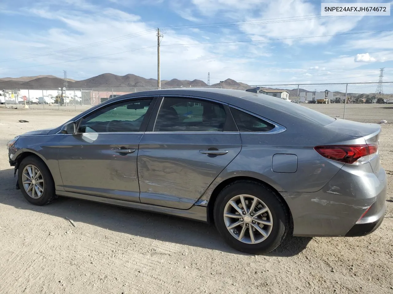 5NPE24AFXJH674672 2018 Hyundai Sonata Se