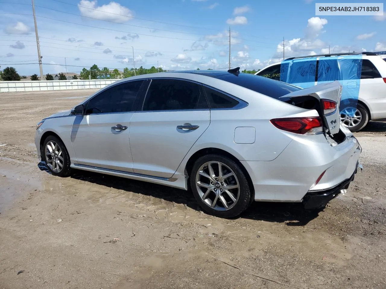 5NPE34AB2JH718383 2018 Hyundai Sonata Sport