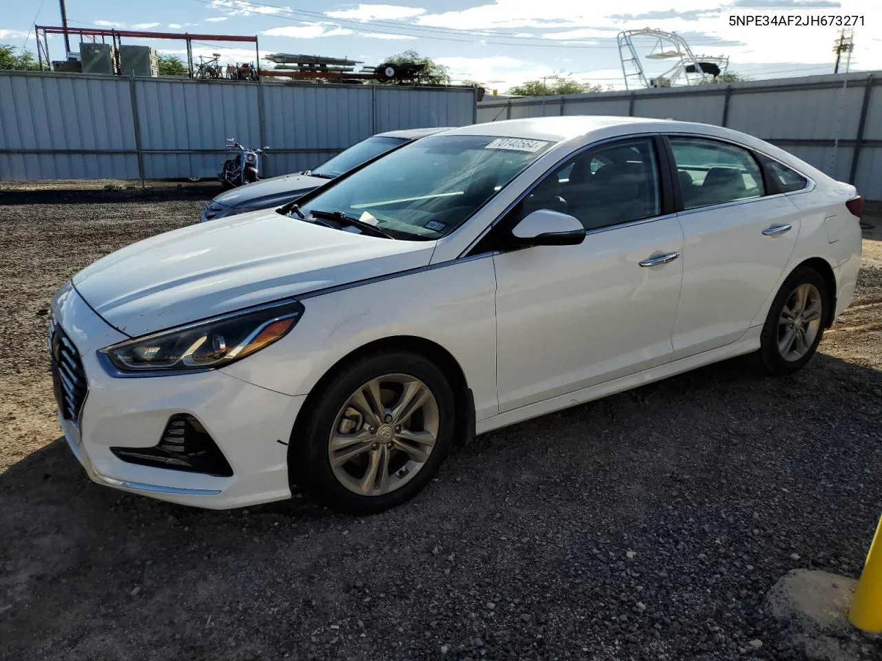 5NPE34AF2JH673271 2018 Hyundai Sonata Sport