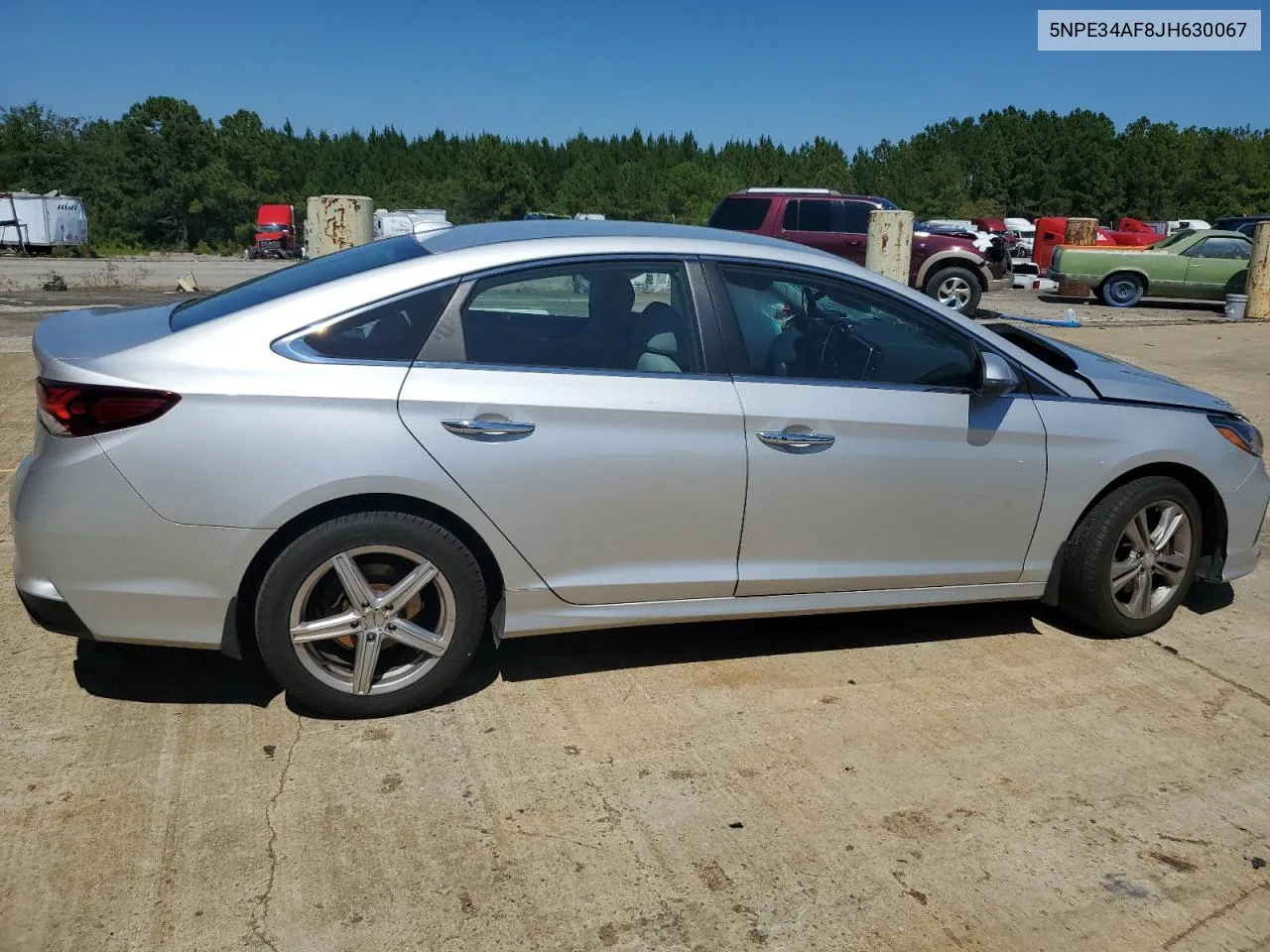 5NPE34AF8JH630067 2018 Hyundai Sonata Sport