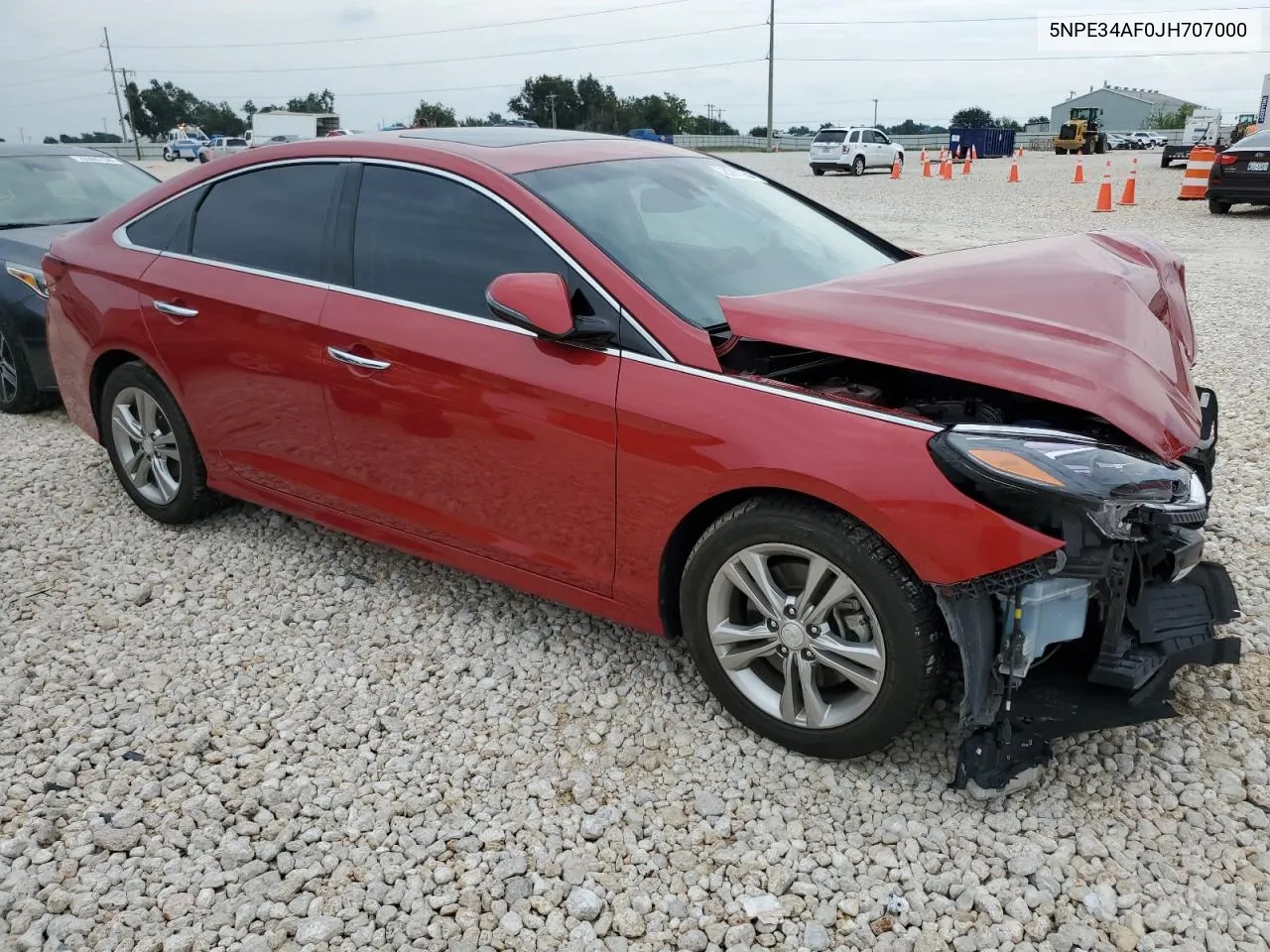 2018 Hyundai Sonata Sport VIN: 5NPE34AF0JH707000 Lot: 70287084