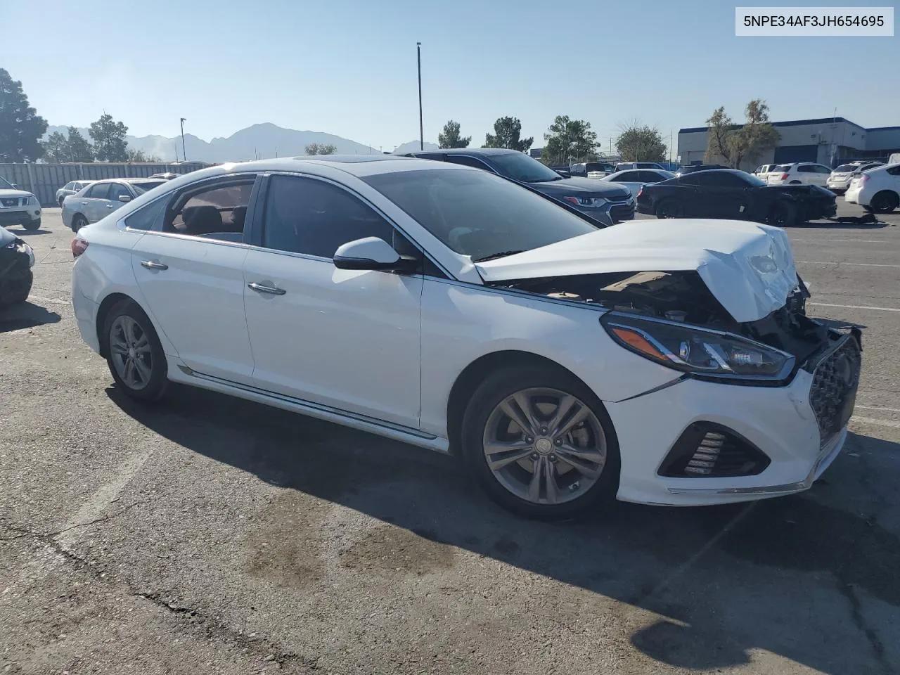 5NPE34AF3JH654695 2018 Hyundai Sonata Sport