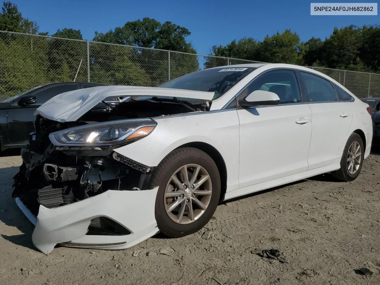 2018 Hyundai Sonata Se VIN: 5NPE24AF0JH682862 Lot: 70717914