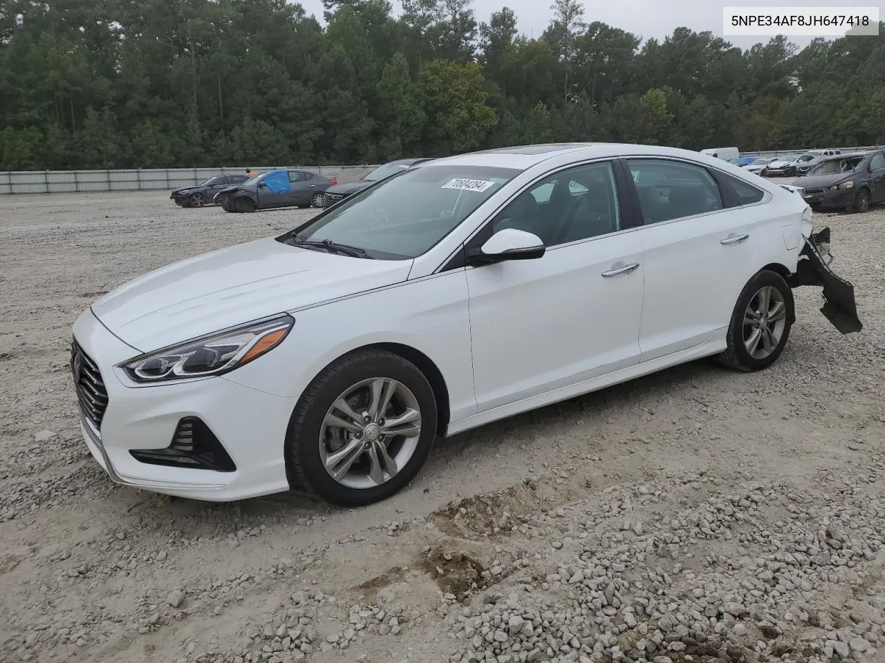 2018 Hyundai Sonata Sport VIN: 5NPE34AF8JH647418 Lot: 70804284