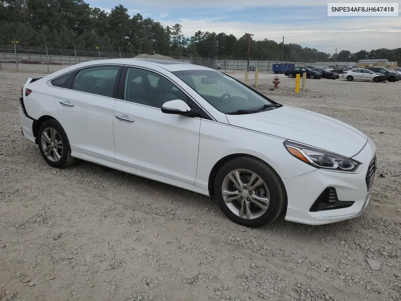 5NPE34AF8JH647418 2018 Hyundai Sonata Sport