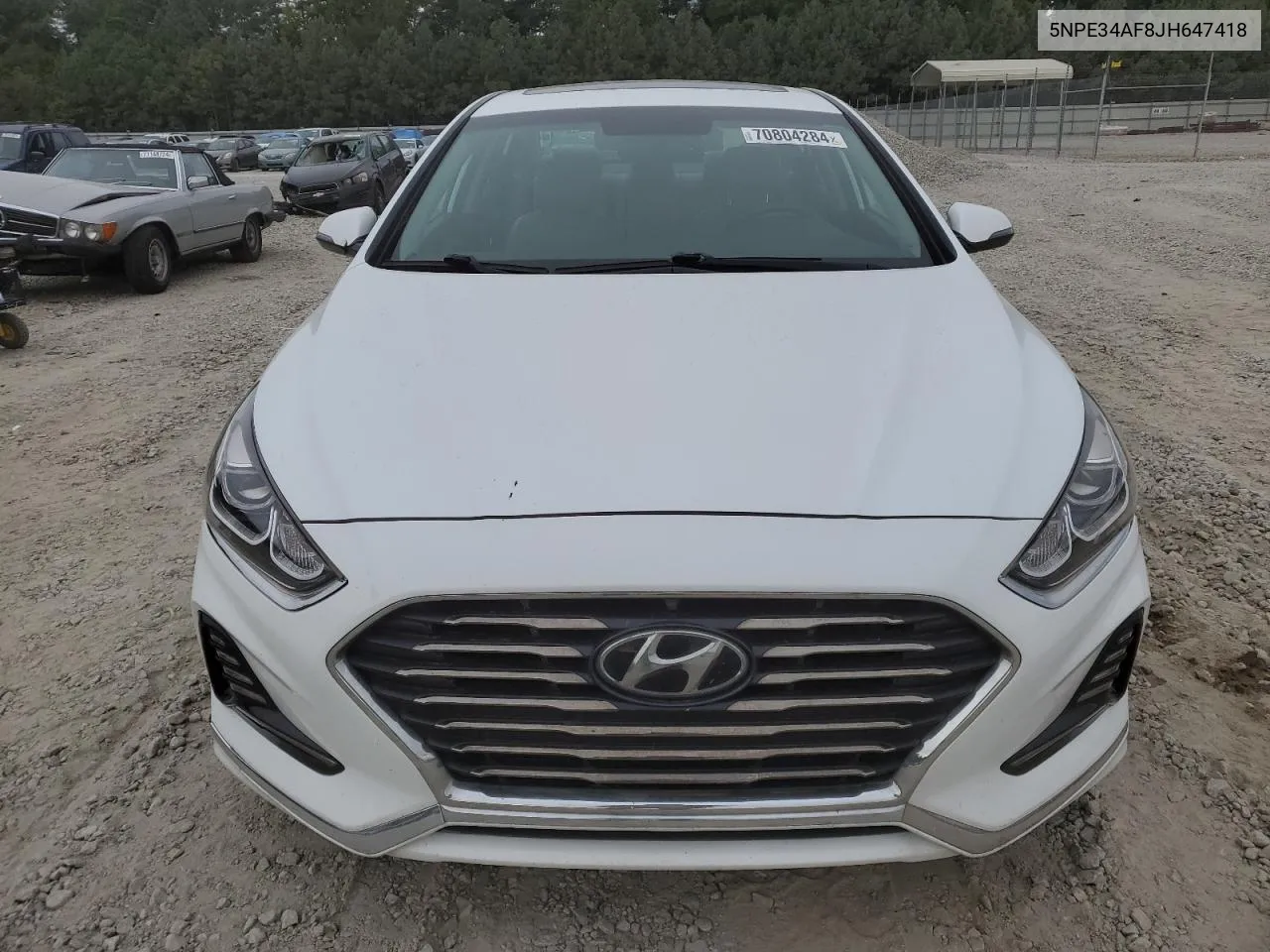 2018 Hyundai Sonata Sport VIN: 5NPE34AF8JH647418 Lot: 70804284