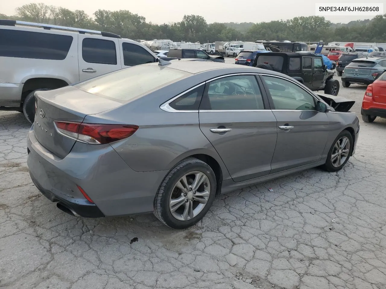 5NPE34AF6JH628608 2018 Hyundai Sonata Sport